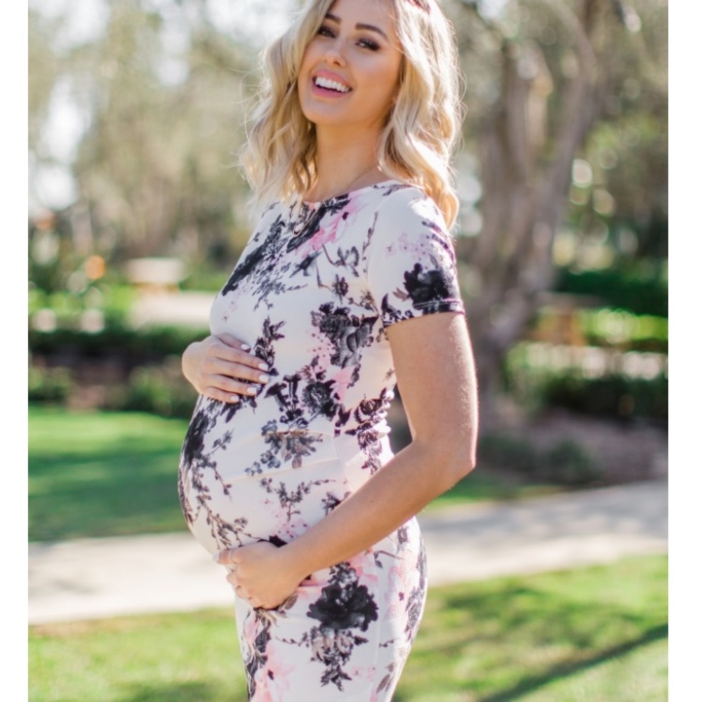 Pink Blush Maternity dress